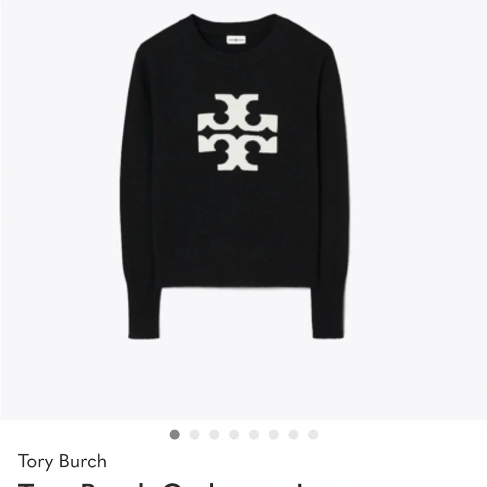 Tory Burch Cashmere sweater with logo! Size Medium. NWOT - Picture 9 of 10